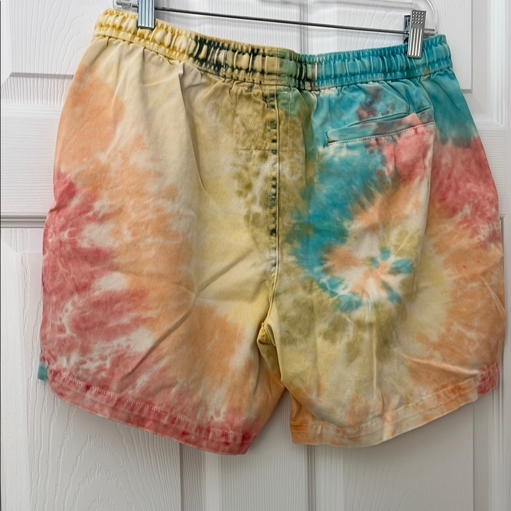 Tie-Dye Women's Shorts - Picture 2 of 6